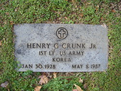 Henry G “Pete” Crunk Jr.