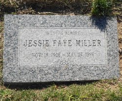 Jessie Faye <I>Singleton</I> Miller 