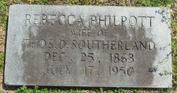 Rebecca “Becky” <I>Philpott</I> Southerland 