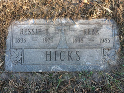Ressie Bedford Hicks 