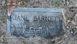Jane <I>Stone</I> Barnett 
