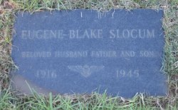 Lieut Eugene Blake Slocum 