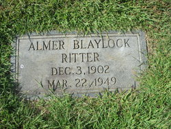 Almer Blaylock Ritter 