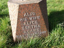 Alice Bertha <I>Beadle</I> Adams 