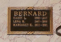 Lena May <I>Gilbert</I> Bernard 