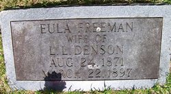 Mary Eula <I>Freeman</I> Denson 