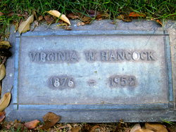 Virginia Lee <I>Woods</I> Hancock 