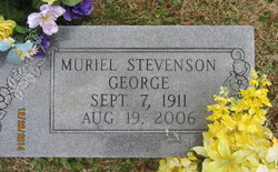Muriel Jean <I>Stevenson</I> George 