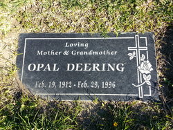 Georgia Opal <I>Milton</I> Deering 