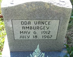 Oda <I>Vance</I> Amburgey 