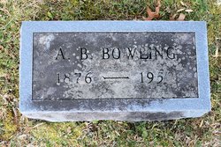 A. B. Bowling 