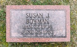 Susan J Bowman 