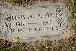 Christine M. <I>Muffley</I> Cope 