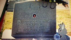 Gwendolyn Nell “Papa” <I>Ford</I> Anderson 