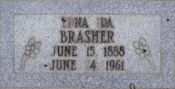 Edna Ida <I>Cummins</I> Brasher 