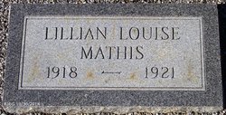 Lillian Louise Mathis 