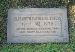 Elizabeth Catherine Peters 