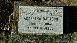 Aganetha “Agnes” <I>Klassen</I> Bartsch 