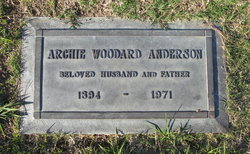 Archie Woodard Anderson 