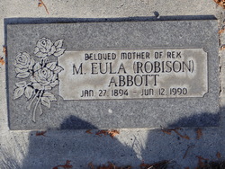 Mary Lou “Eula” <I>Robison</I> Abbott 