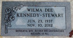 Wilma Dee <I>Burris</I> Kennedy-Stewart 