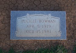 Vada Lucille <I>Bodine</I> Bowman 