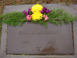 Mrs Edna Mable <I>Garr</I> McCauley 