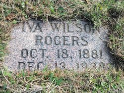 Iva <I>Wilson</I> Rogers 