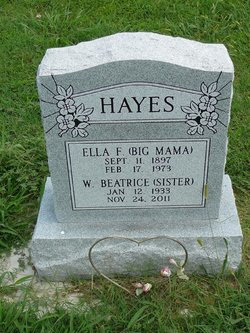 Ella Florence <I>Williams</I> Hayes 