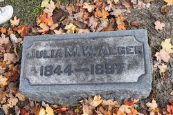 Julia May <I>Wharton</I> Alger 