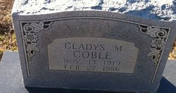 Gladys Marie <I>Leonard</I> Coble 