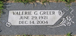 Valerie <I>Gould</I> Greer 