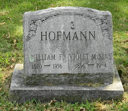 Violet M <I>Sias</I> Hofmann 