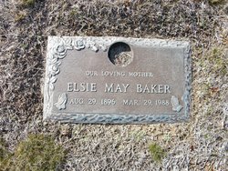 Elsie May <I>Kelley</I> Baker 