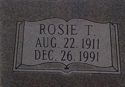 Rosa Nell “Rosie” <I>Tosh</I> Hornbuckle 