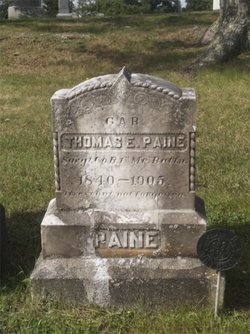 Sgt Thomas E. Paine 