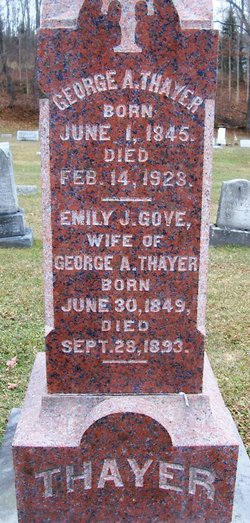 Emily Jane <I>Gove</I> Thayer 