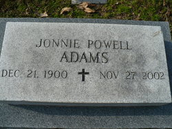 Jonnie Powell Adams 