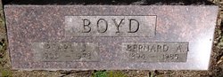 Bernard Arthur “Speck” Boyd 