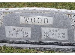 Margaret Emeline “Emma” <I>Christy</I> Wood 