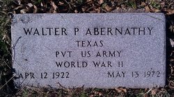 Walter Preston Abernathy 