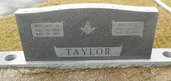 Maude <I>Butler</I> Taylor 