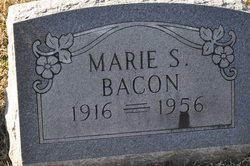Marie Sadie <I>Walton</I> Bacon 
