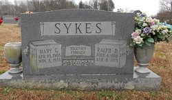 Mary J. <I>Graves</I> Sykes 