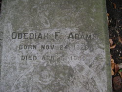 Obediah F. Adams 