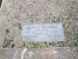 Isaac Edward Shepherd 