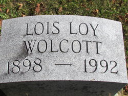Lois E <I>Loy</I> Wolcott 