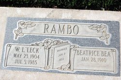 William Lester “Leck” Rambo 
