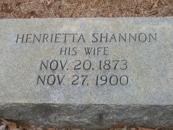 Henrietta McWillie <I>Shannon</I> deLoache 