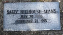 Sally Joe <I>Hillhouse</I> Adams 